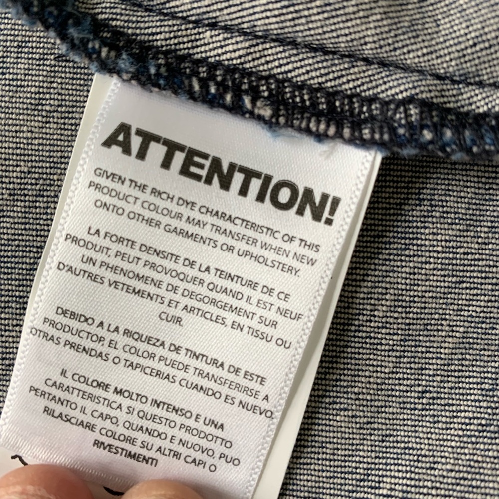 Sz S Joseph Ribkoff Jean Jacket - Picture 7 of 8